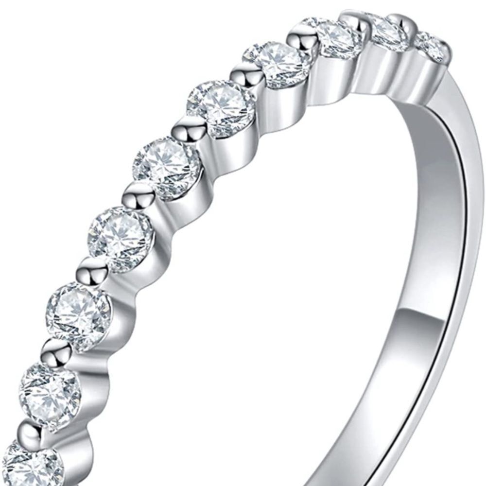18k Diamond Half Eternity Ring